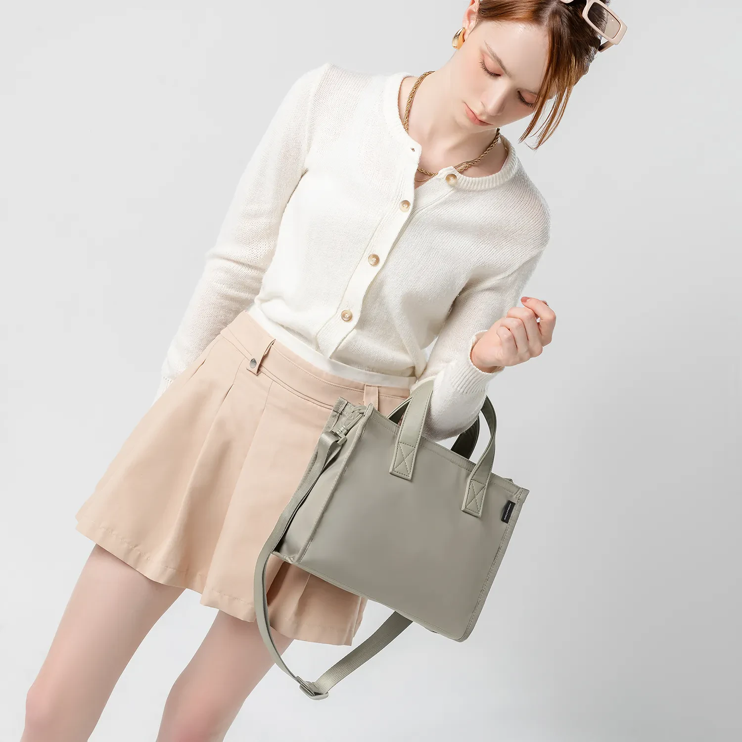 ESTELA 2 AIR M CROSSBODY BAG - DUSTY SAGE